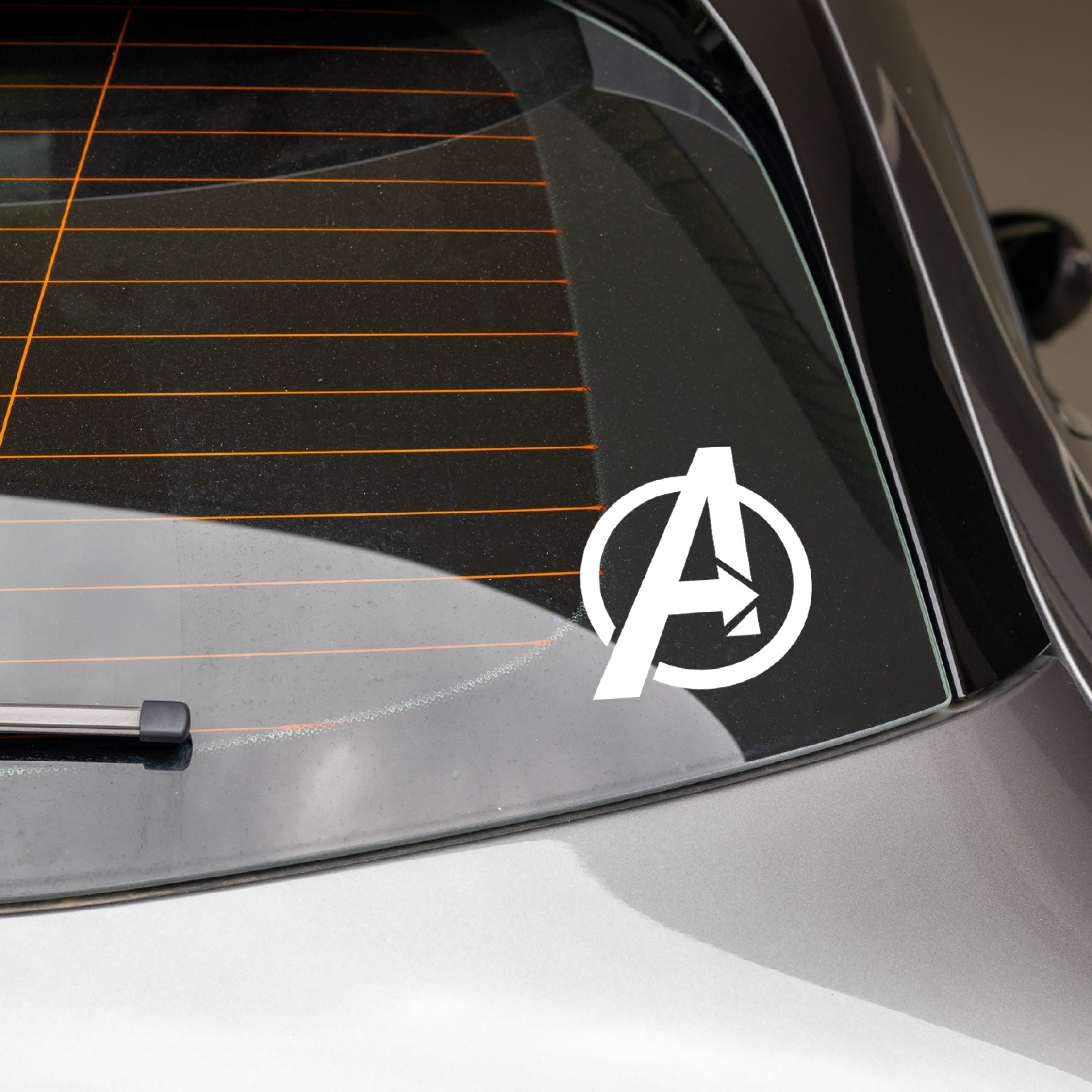 Avengers ‘A’ Logo Vinyl Decal – Marvel Superhero Symbol Sticker for Cars, Laptops & Walls