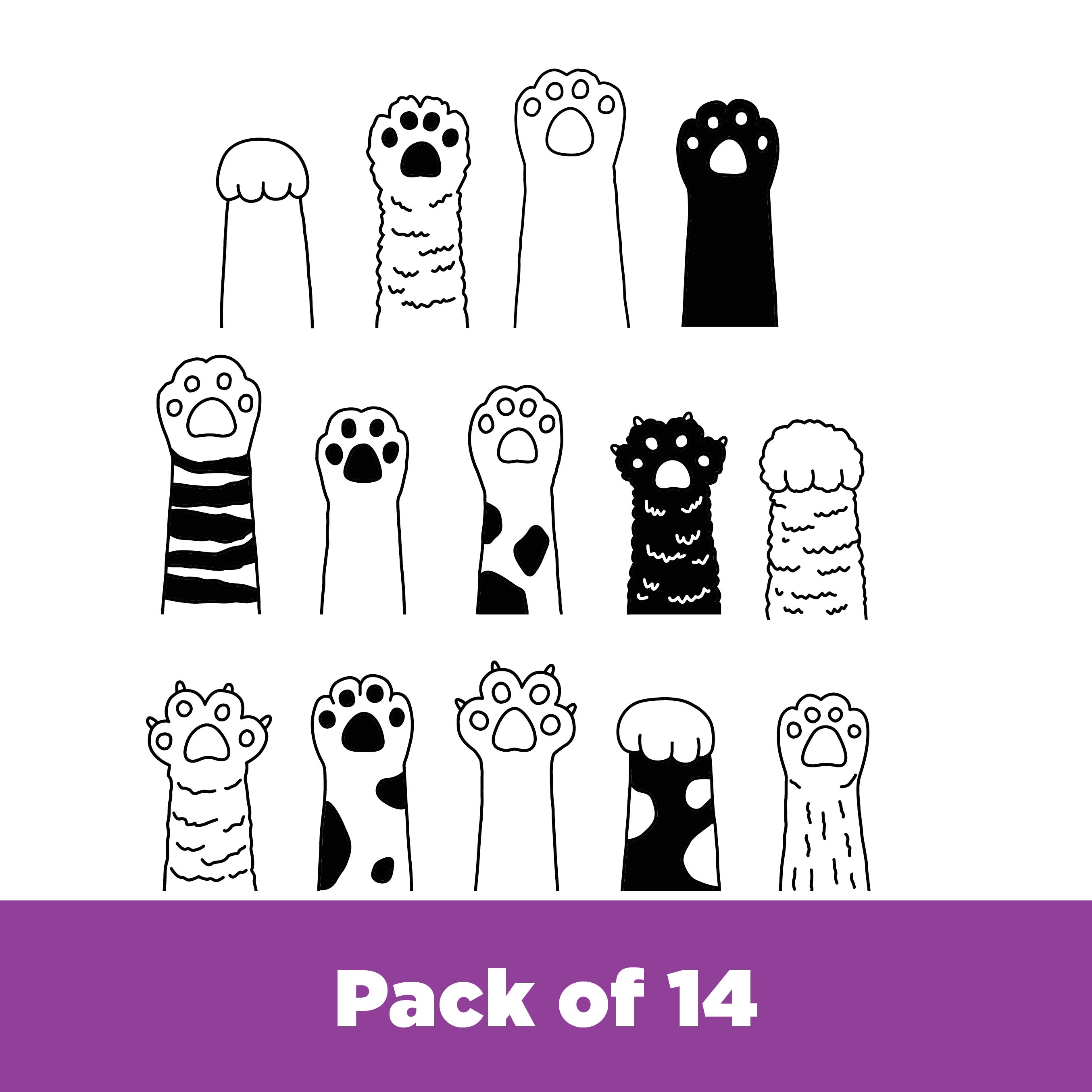 Cat Paw Decal Sticker