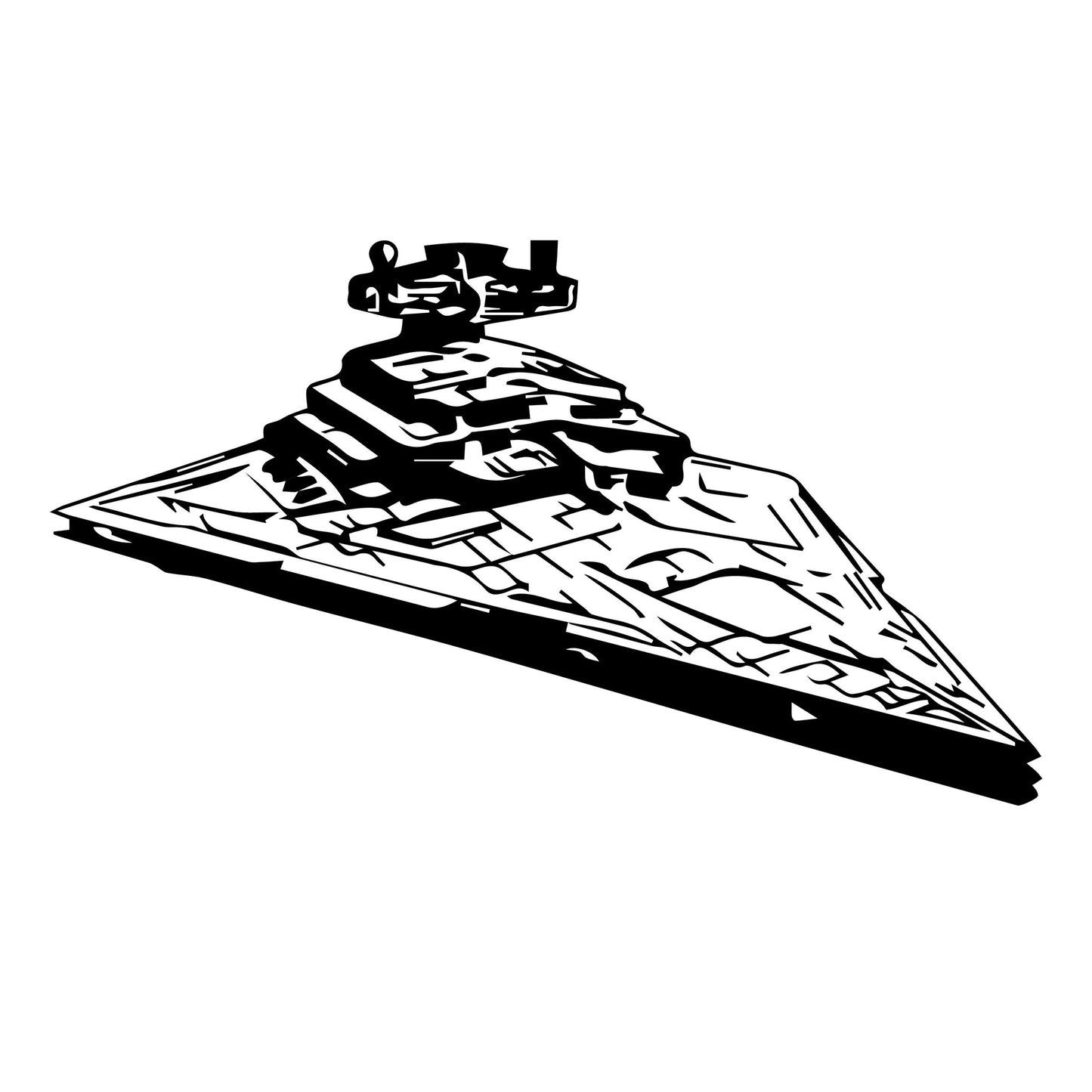 Star Wars Star Destroyer Wall Decal bedroom vinyl decal sticker graphic