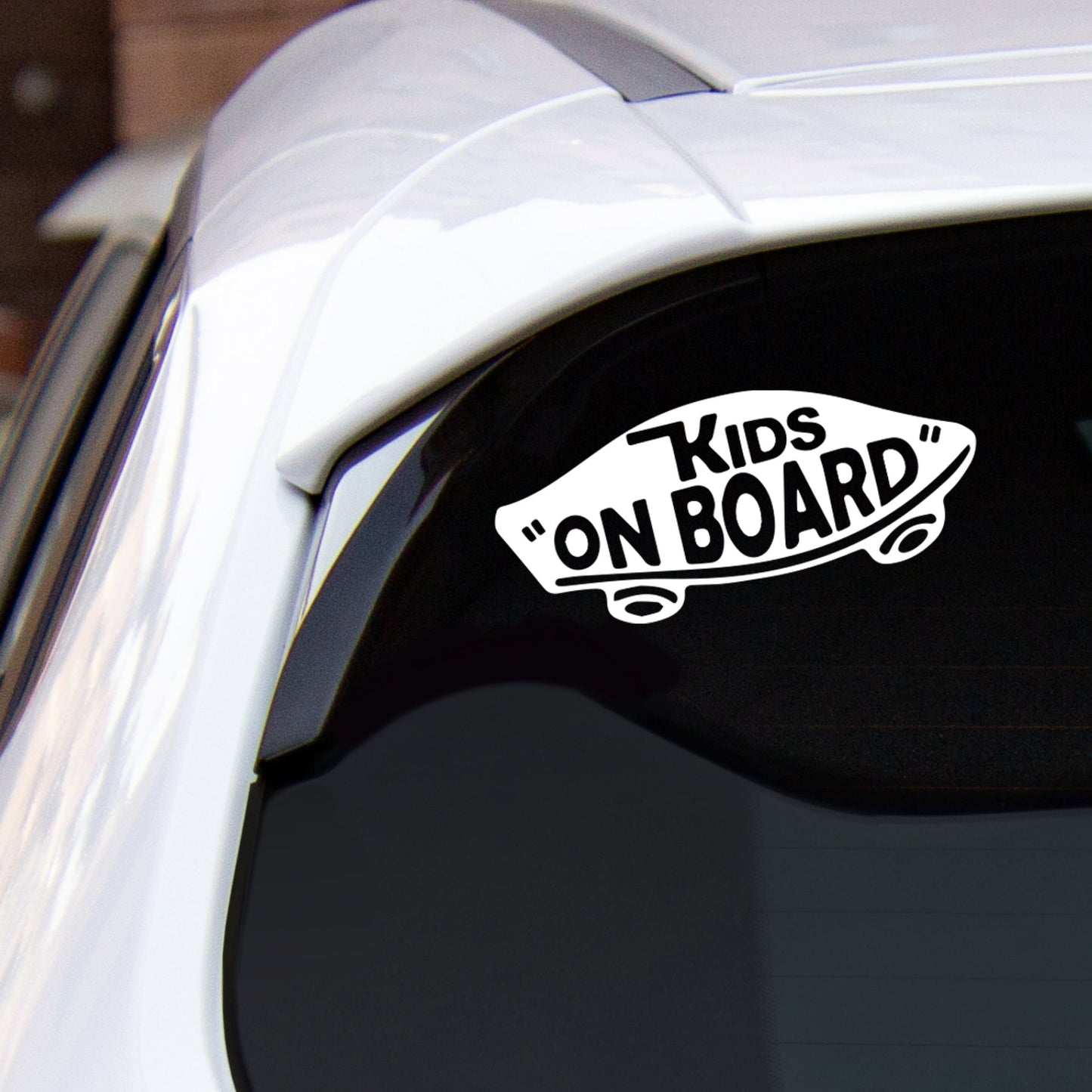 Kids on Board - Vans Vehicle Decal vinyl Sticker