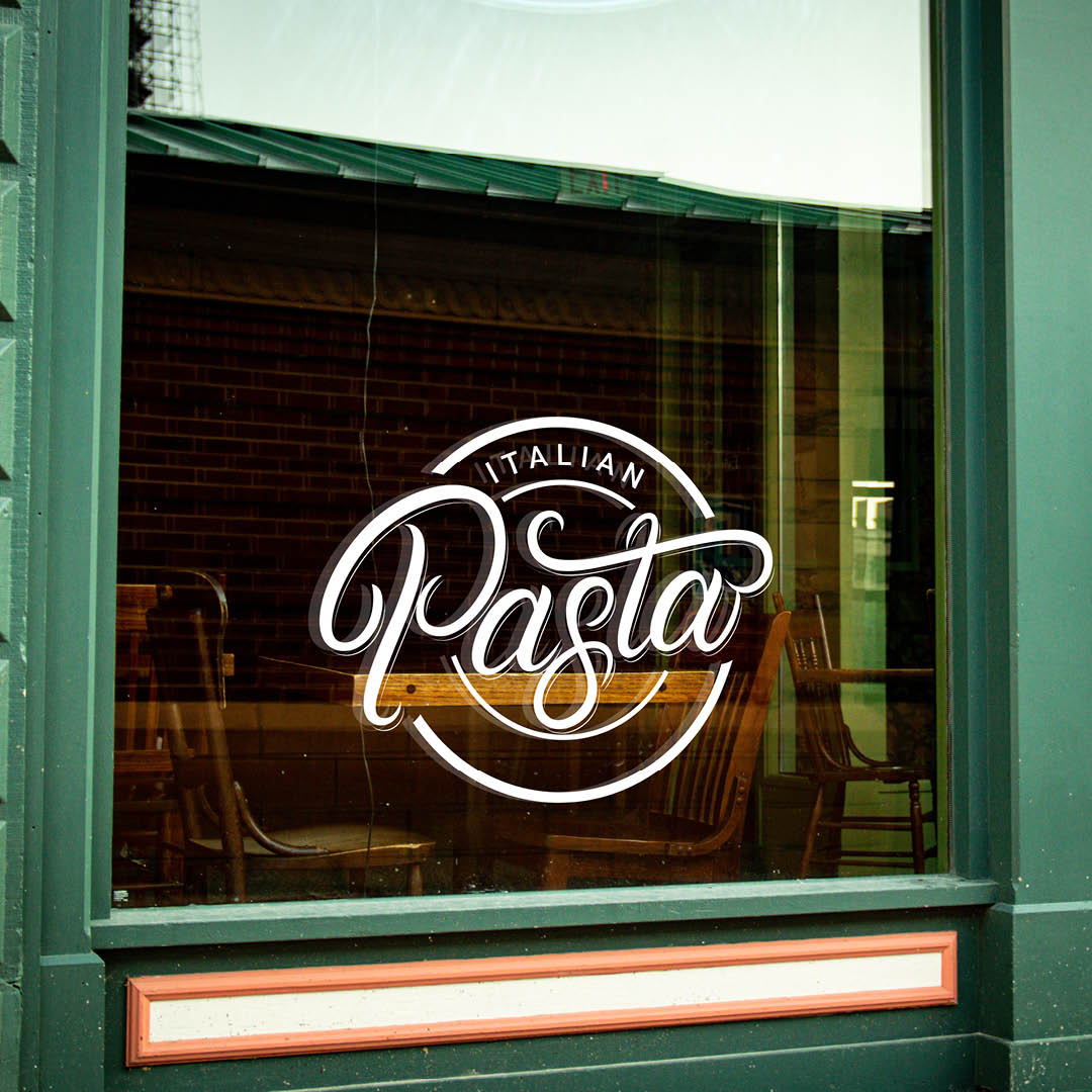 Custom Logo Decal – Personalised Vinyl Sticker for Business Branding & Windows