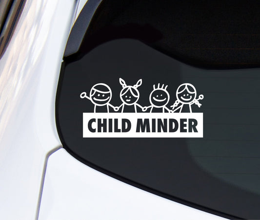 Child Minder - Vehicle Decal Sticker