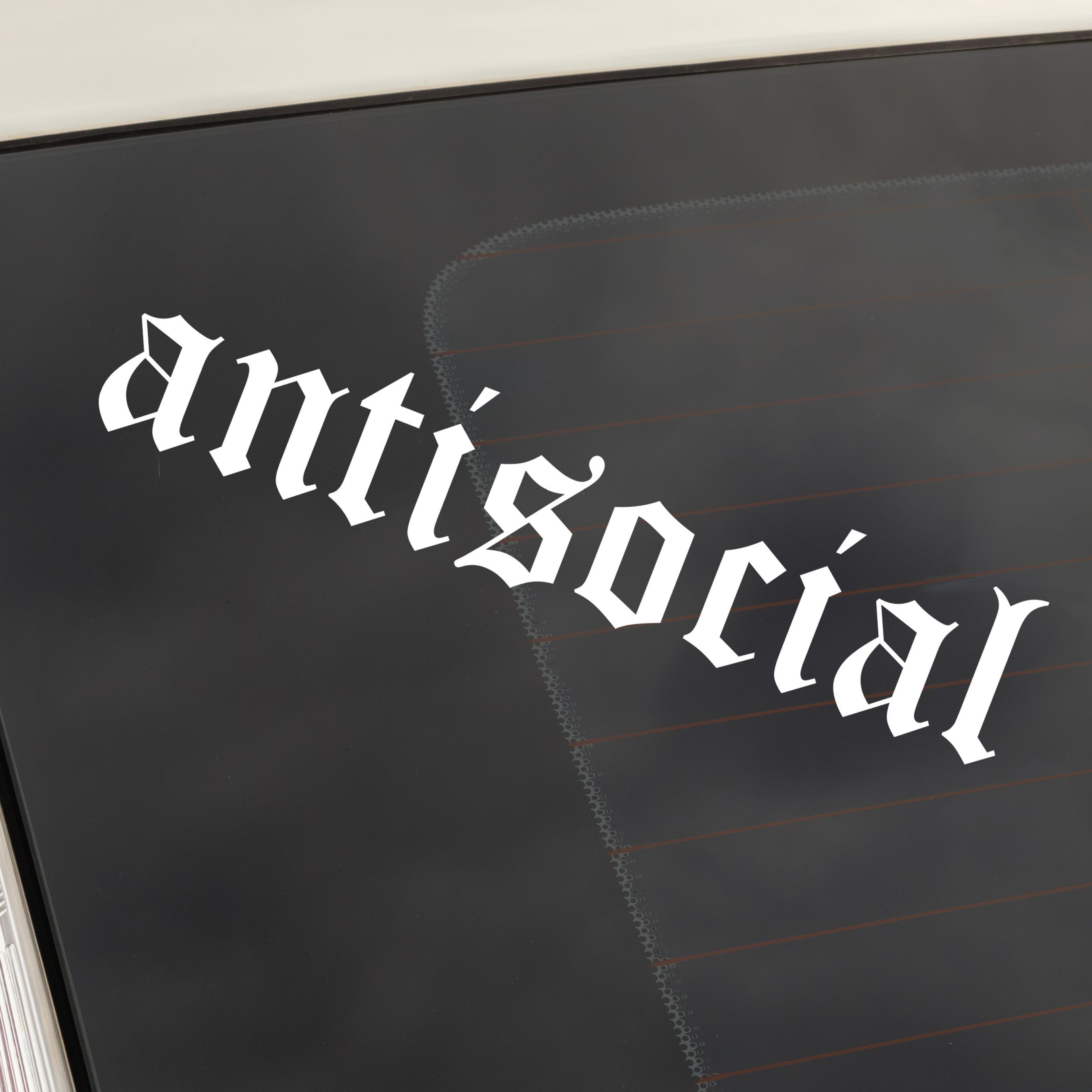 Antisocial JDM decal sticker
