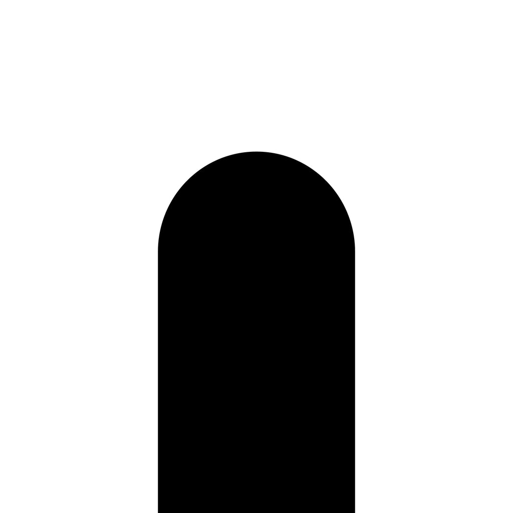 Single Arch Vinyl Wall Decal – Modern Removable Mural Sticker for Zoning & Wall Transformations