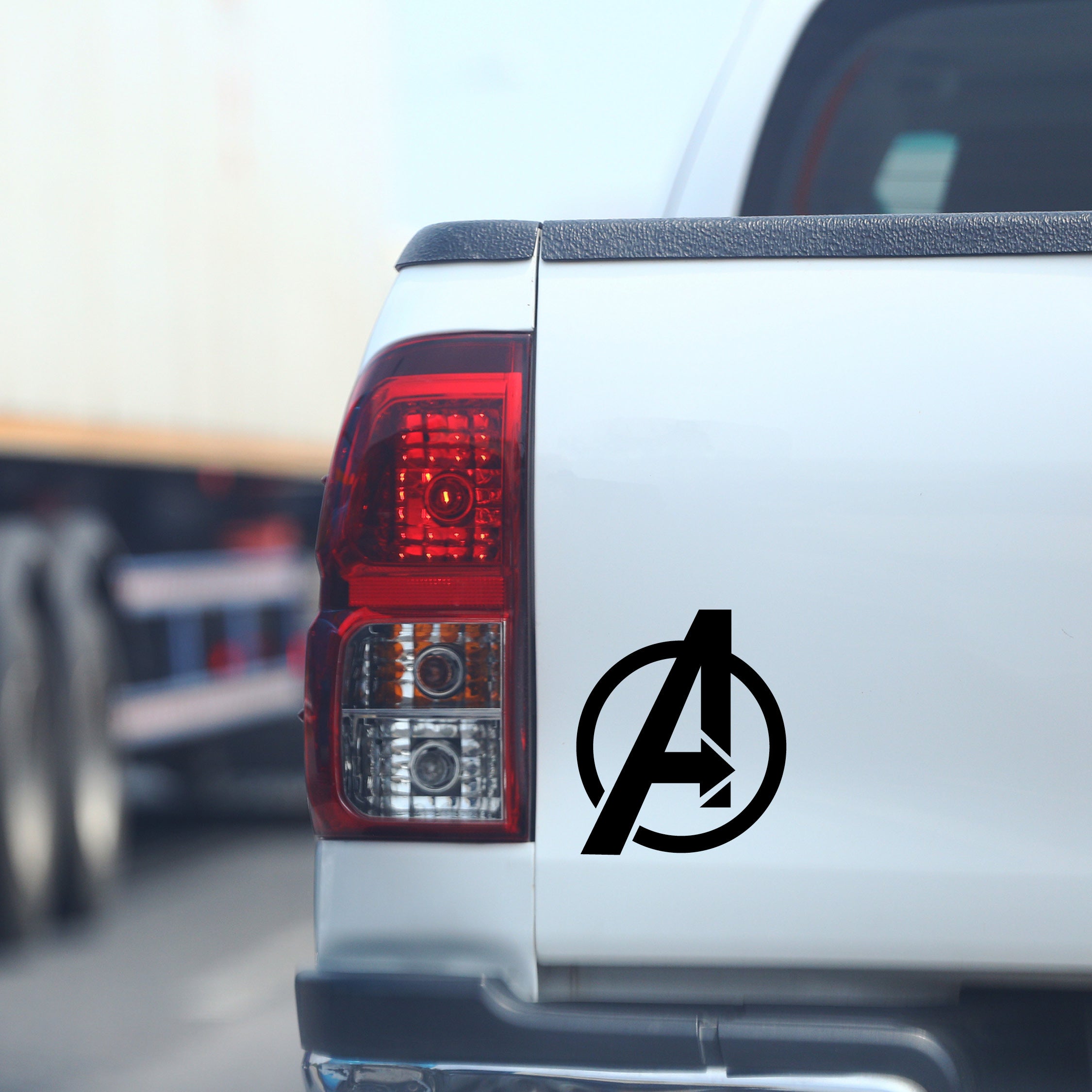 Avengers ‘A’ Logo Vinyl Decal – Marvel Superhero Symbol Sticker for Cars, Laptops & Walls