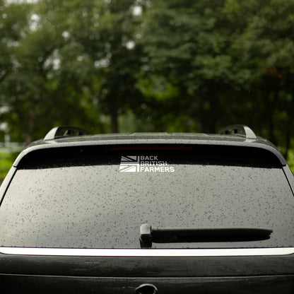 Back British Farmers Vinyl Decal – Support Farming Car & Window Sticker, Rural Pride Design