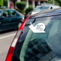 Black Box Car Decal – Funny Snail Shape Vinyl Sticker | Slow Car Humour, JDM Style