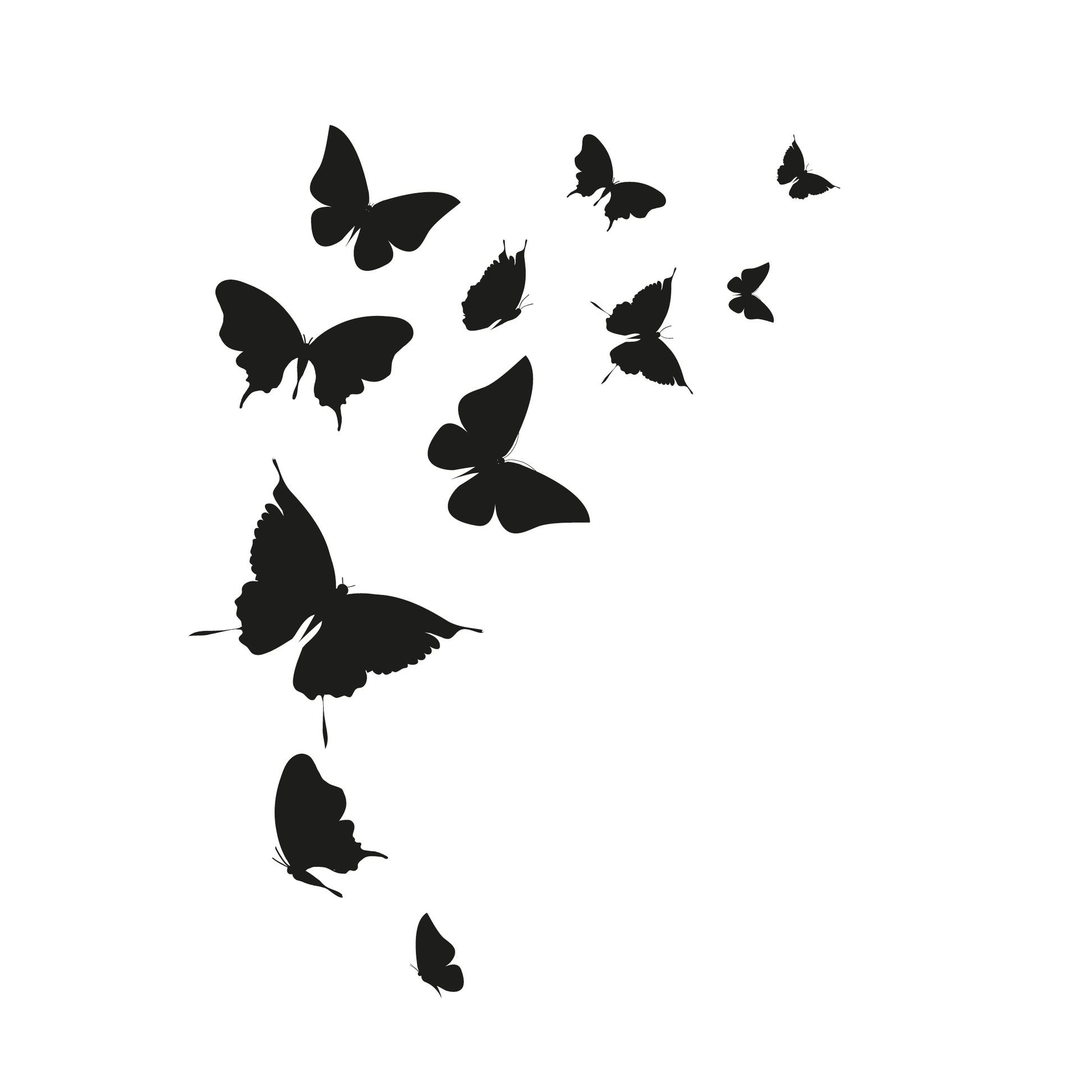Butterfly Vinyl Decal Sticker Design