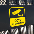 CCTV decal sticker