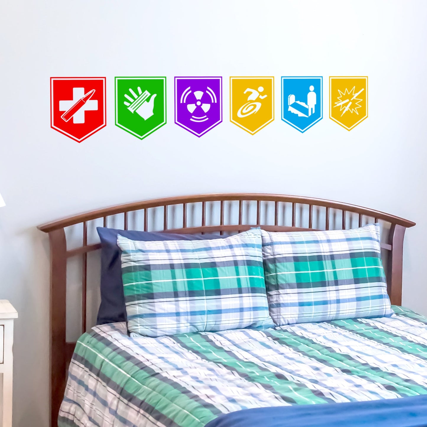 Call of duty gaming vinyl stickers for kids bedroom wall