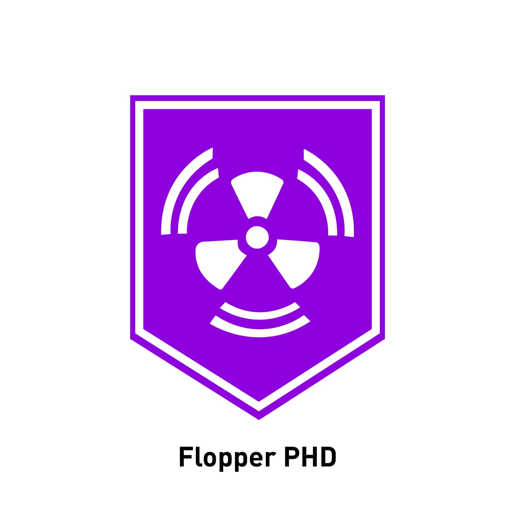 Flopper PHD Call of duty gaming decal stickers for kids bedrooms