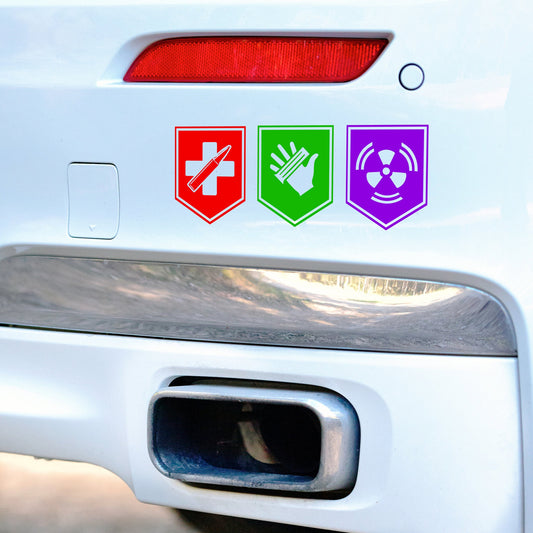 Call of duty gaming vehicle decal stickers for kids