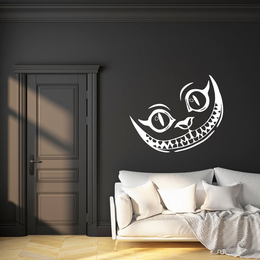 Cheshire Cat - Wall decal vinyl graphic