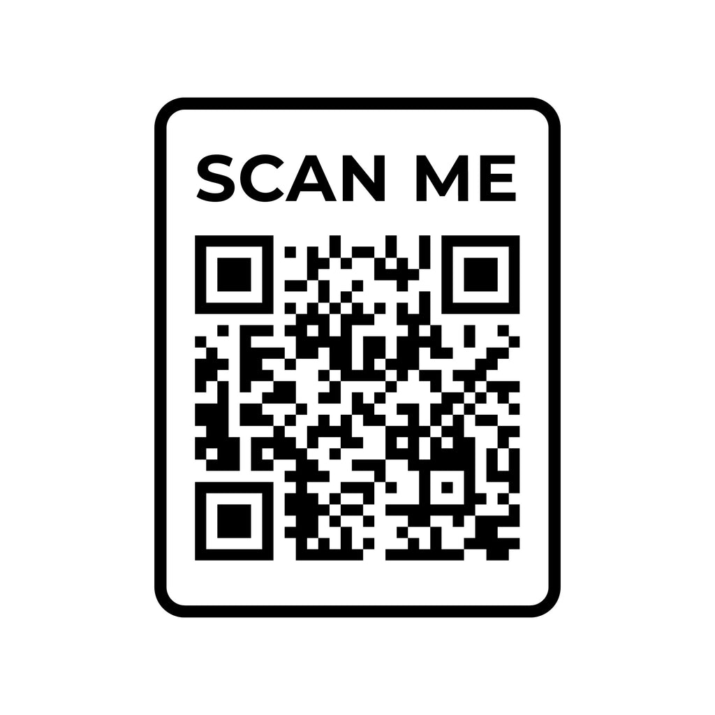 Custom QR Code Decal – Vinyl Business Sticker for Shop Fronts, Cars, and Marketing Displays
