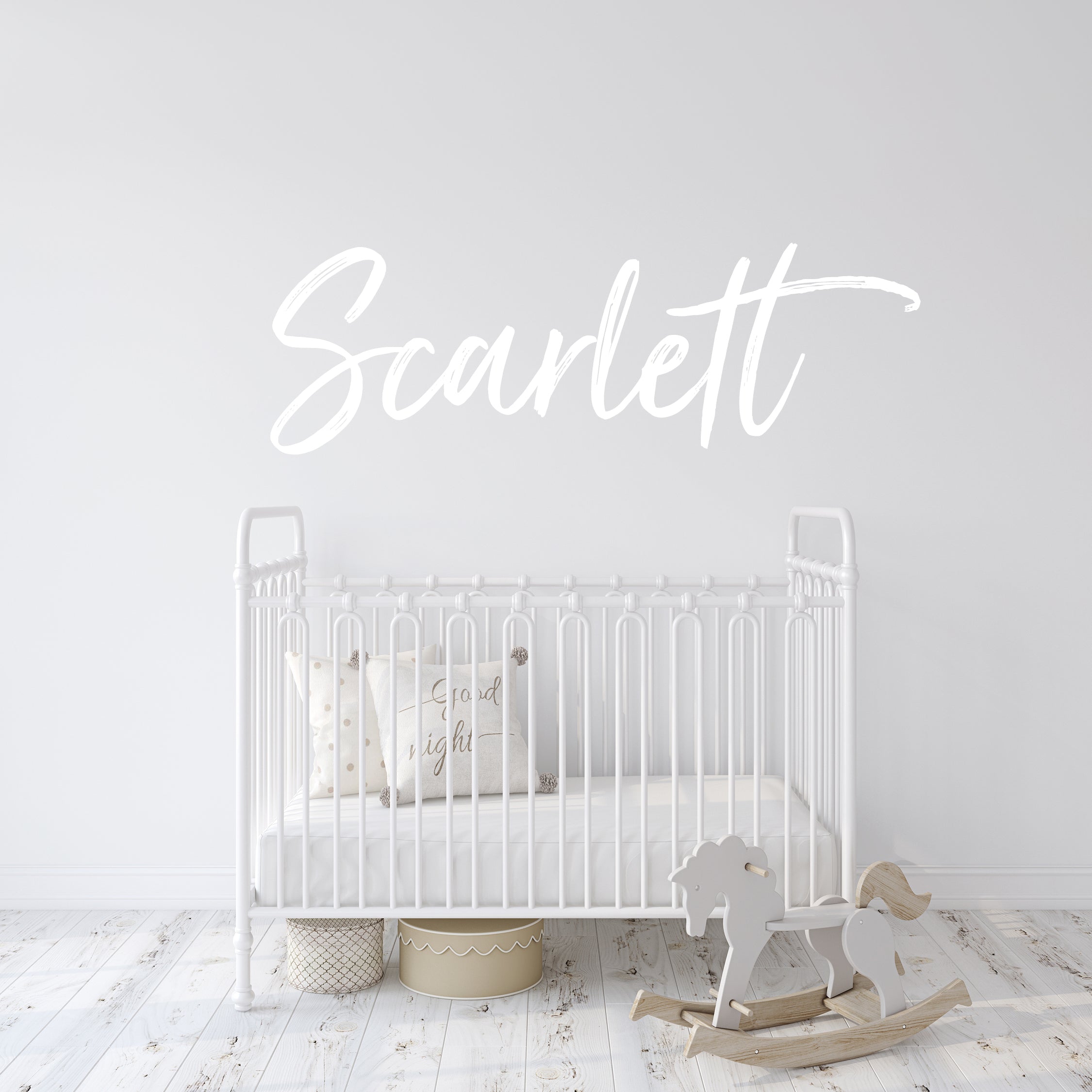 Customisable name - Wall or window decal sticker vinyl