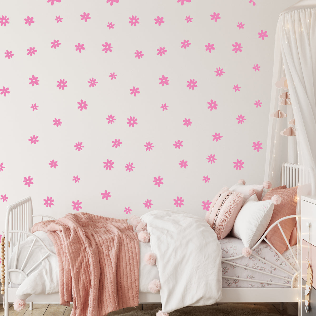 Daisy Flower Decal | Wall Window Decal | MrStickers