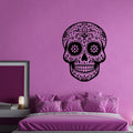 Day of the dead skull - Wall decal sticker
