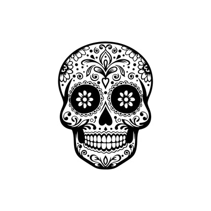 Day of the dead skull - Wall decal sticker