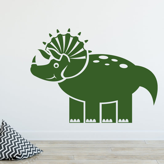 Happy Dinosaur - Wall Decal Sticker