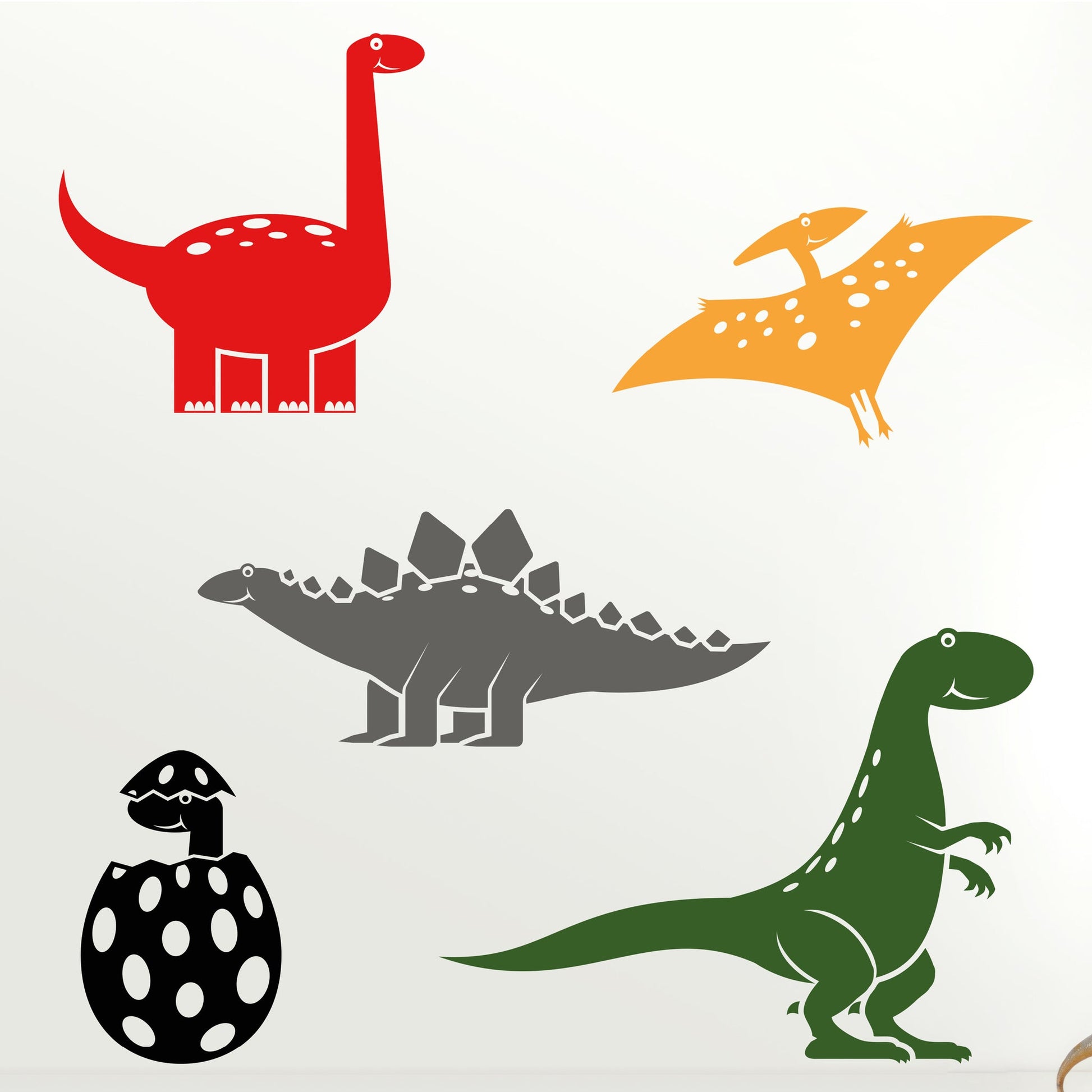 Dinosaur Running - Wall Decal Sticker