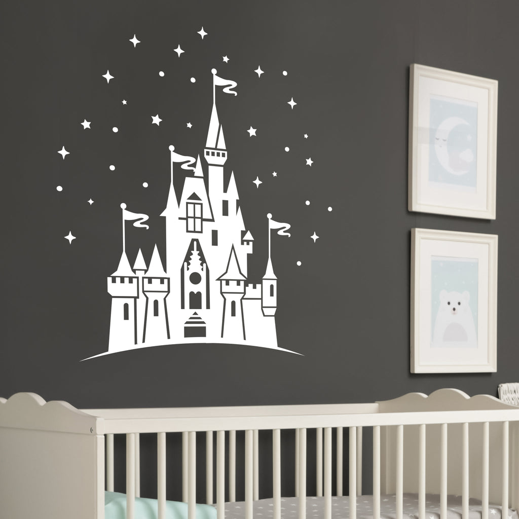 Disneyland Castle kids bedroom Wall Decal Sticker