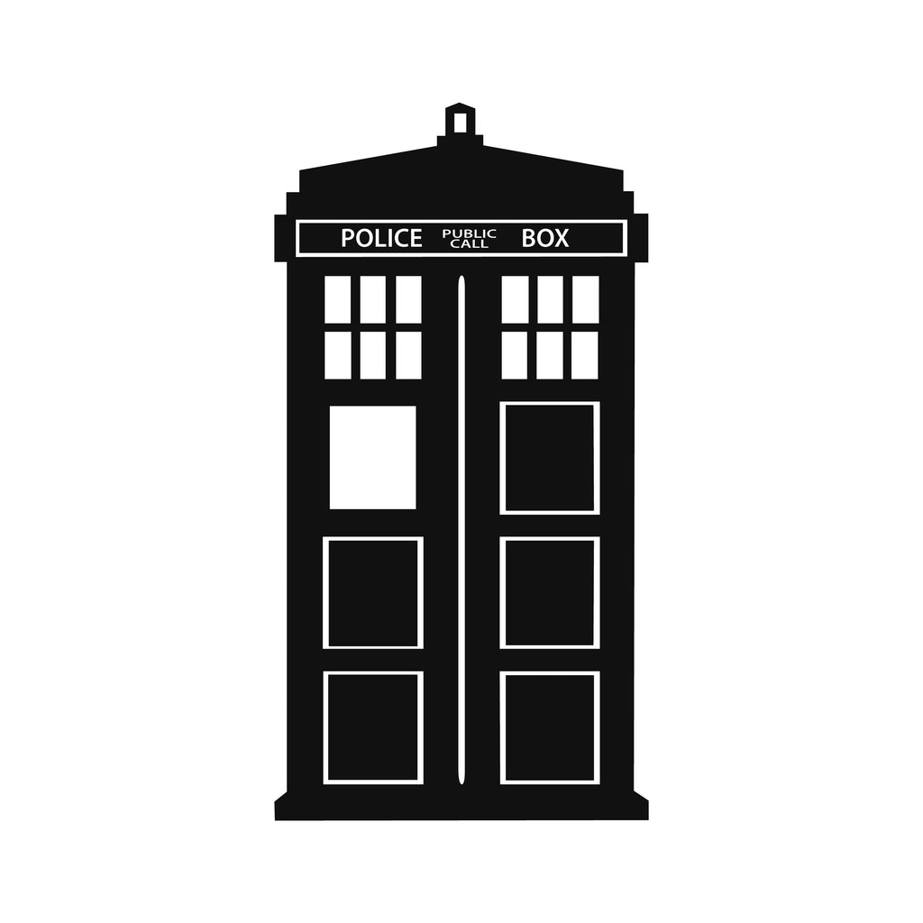 Doctor Who Tardis Decal 3
