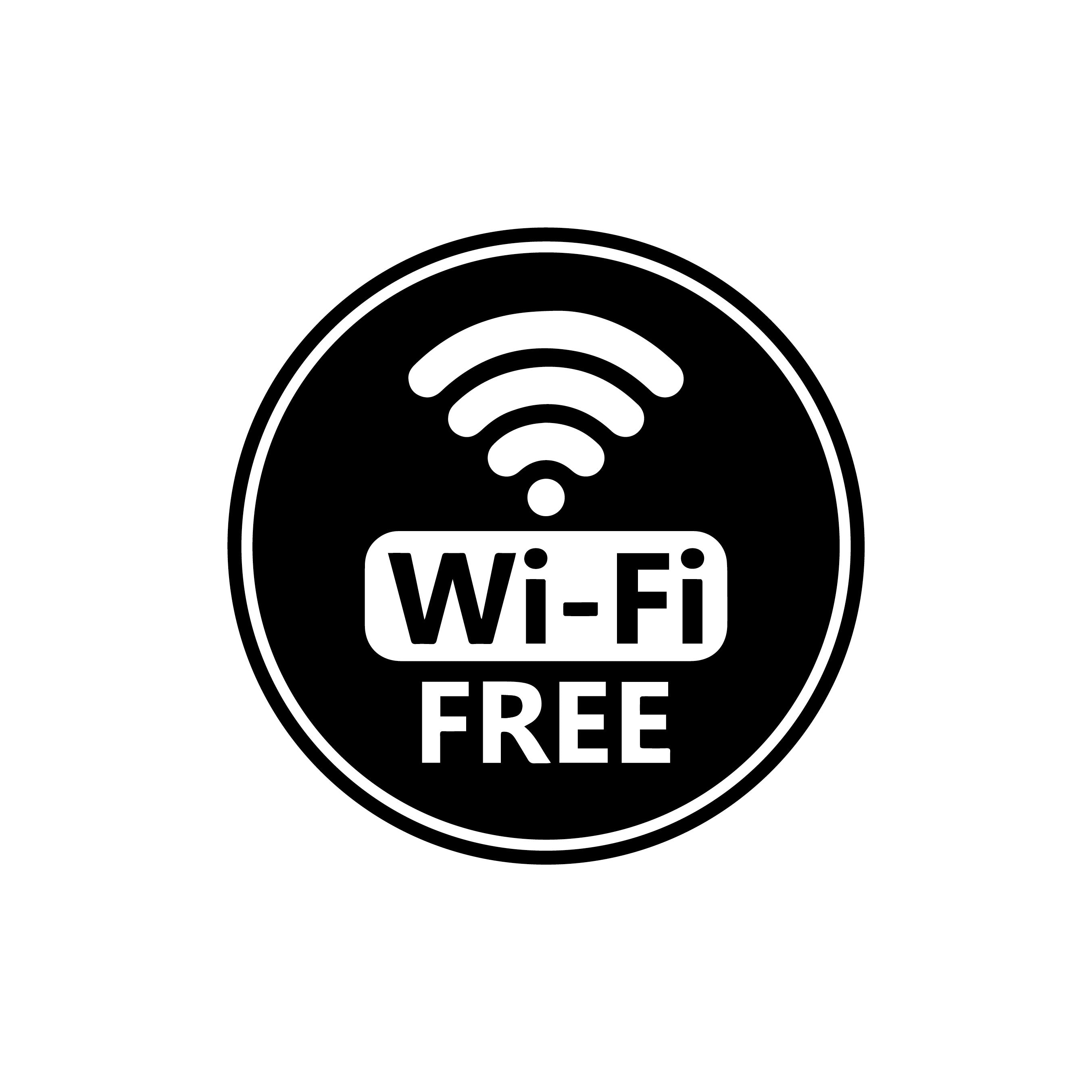 Free Wifi Decal