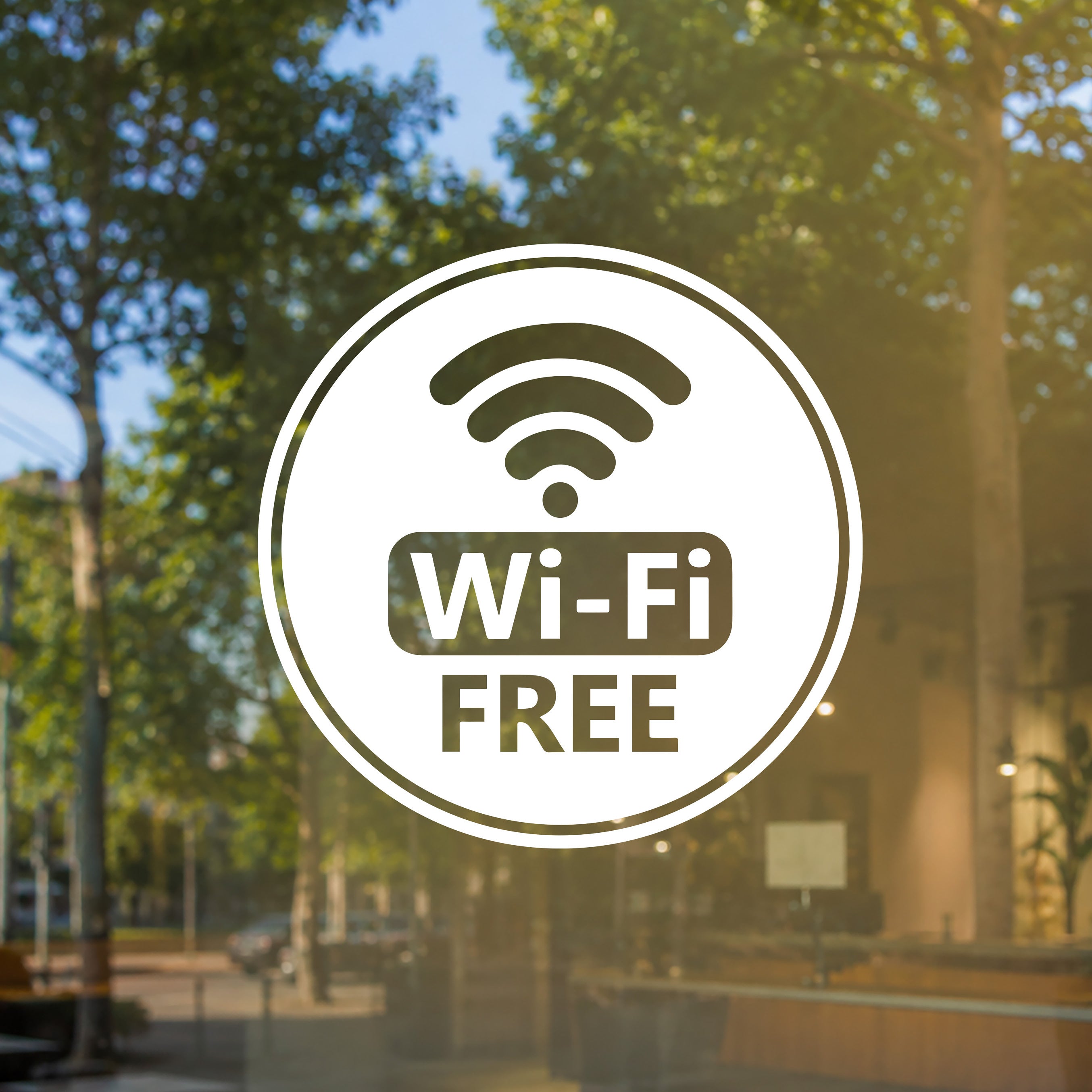 Free Wifi Decal