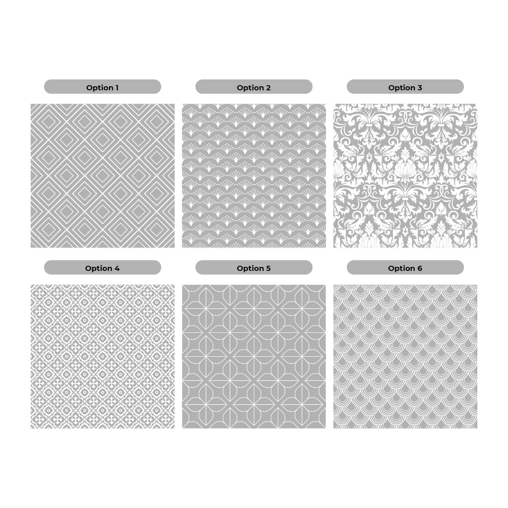 Frosted Vinyl Window Decal Set – 6 Pattern Options, Decorative Privacy Film for Windows & Glass Surfaces
