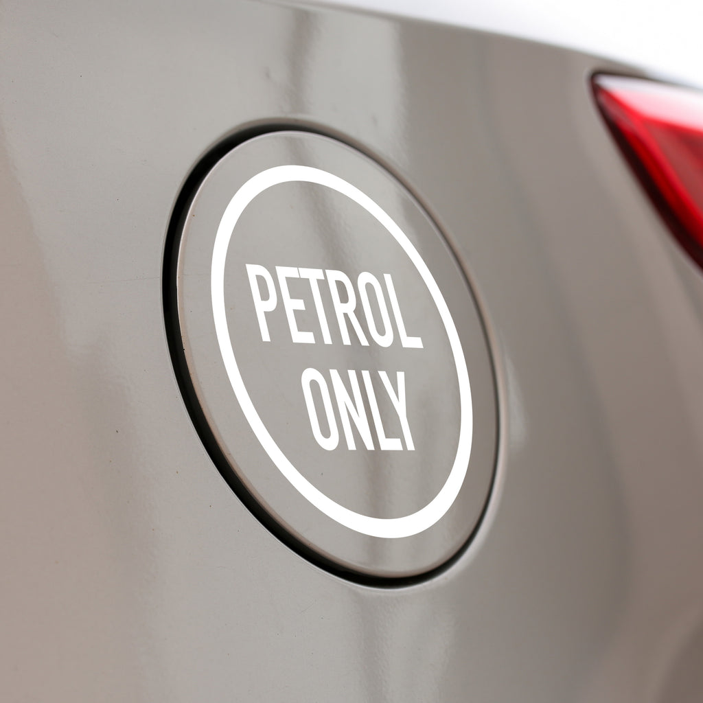 Petrol only vinyl decal