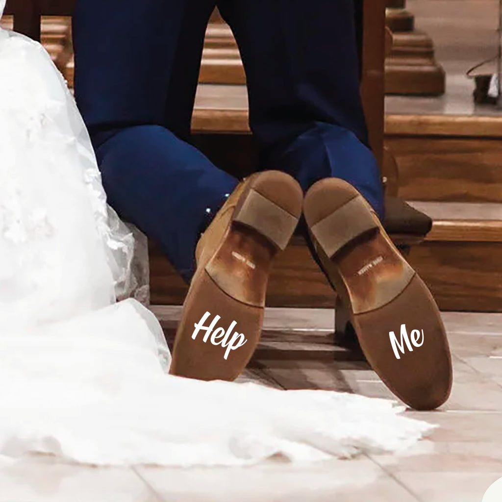 Funny wedding prank decal sticker