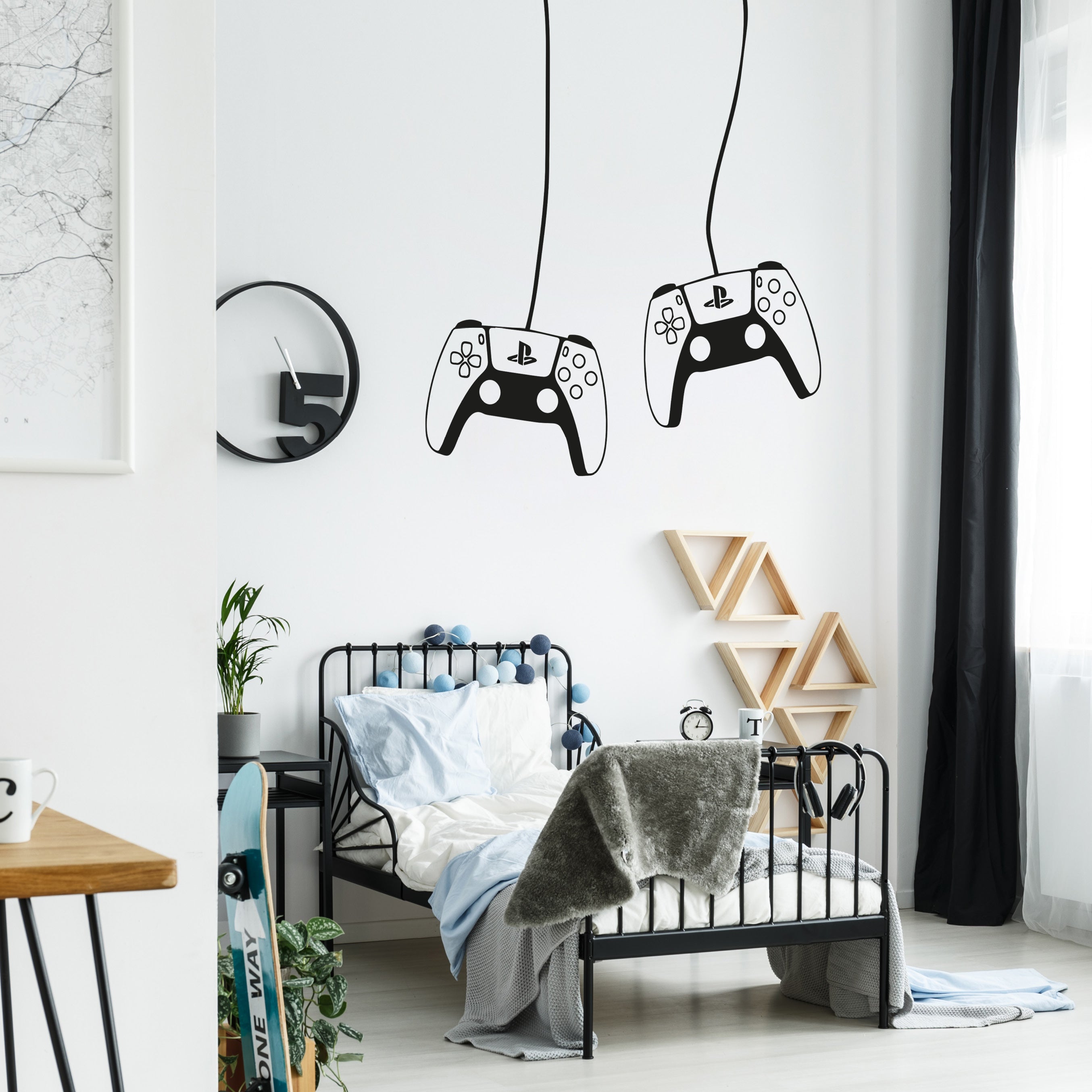 PS5 Gaming controller wall decals