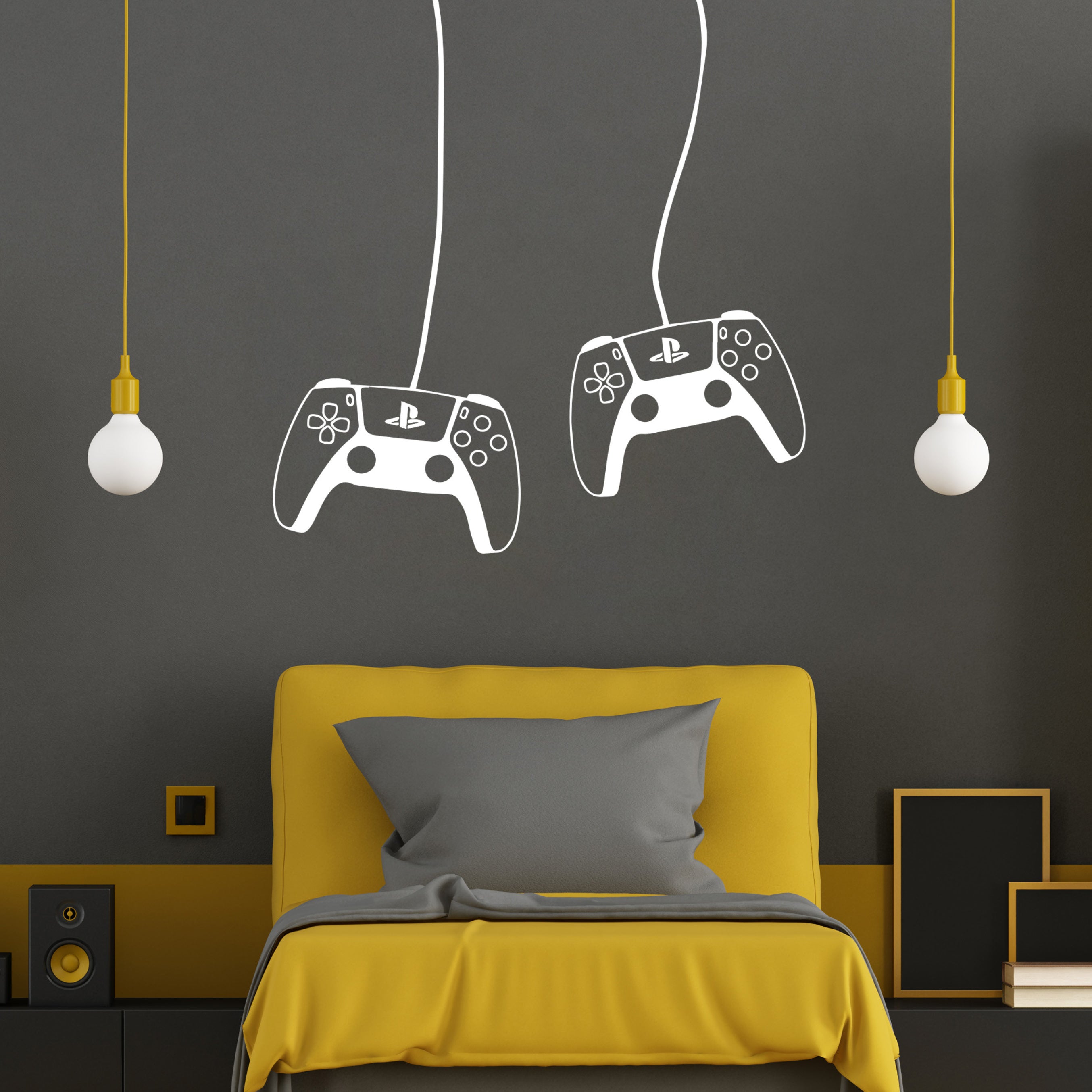 PS5 Gaming controller wall decals