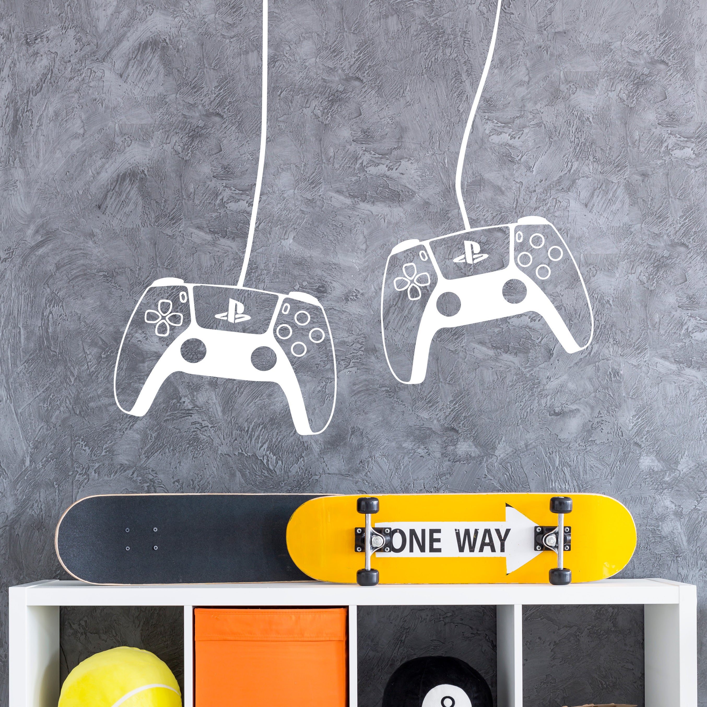 PS5 Gaming controller wall decals