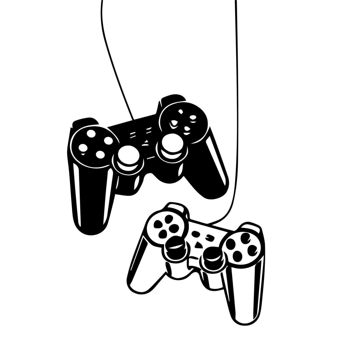 Gaming Controller - Wall Decal Sticker