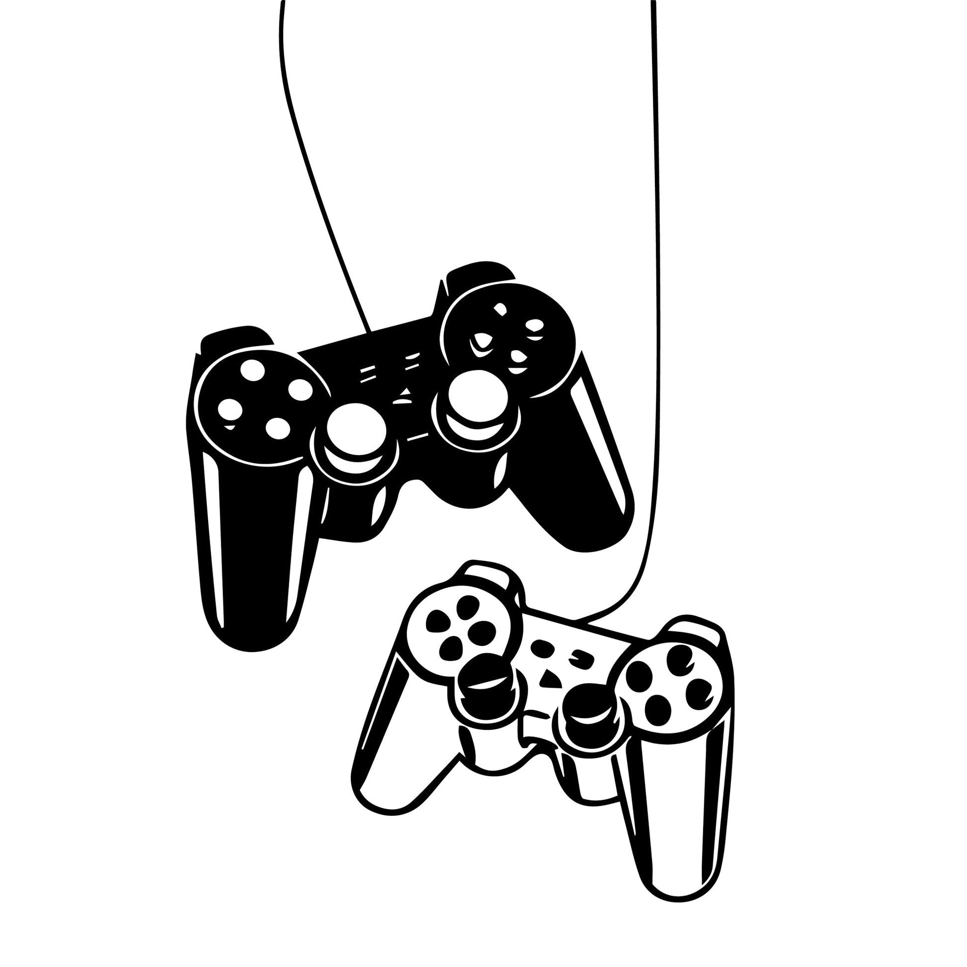 Gaming Controller - Wall Decal Sticker