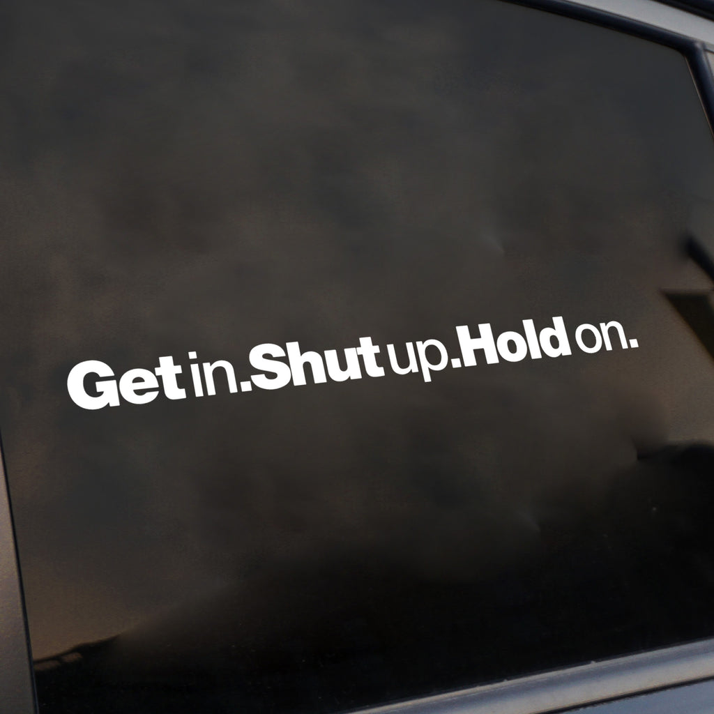 Funny JDM car decal