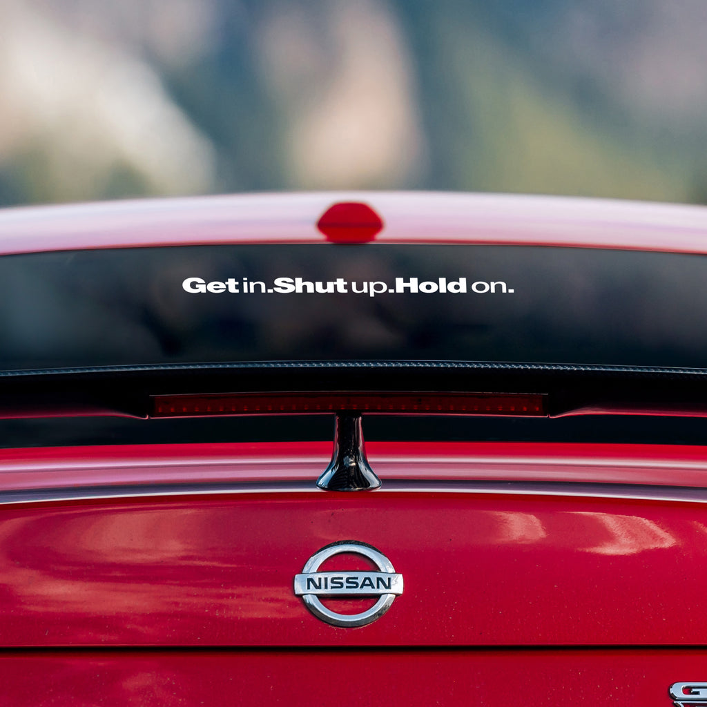 Funny JDM car decal