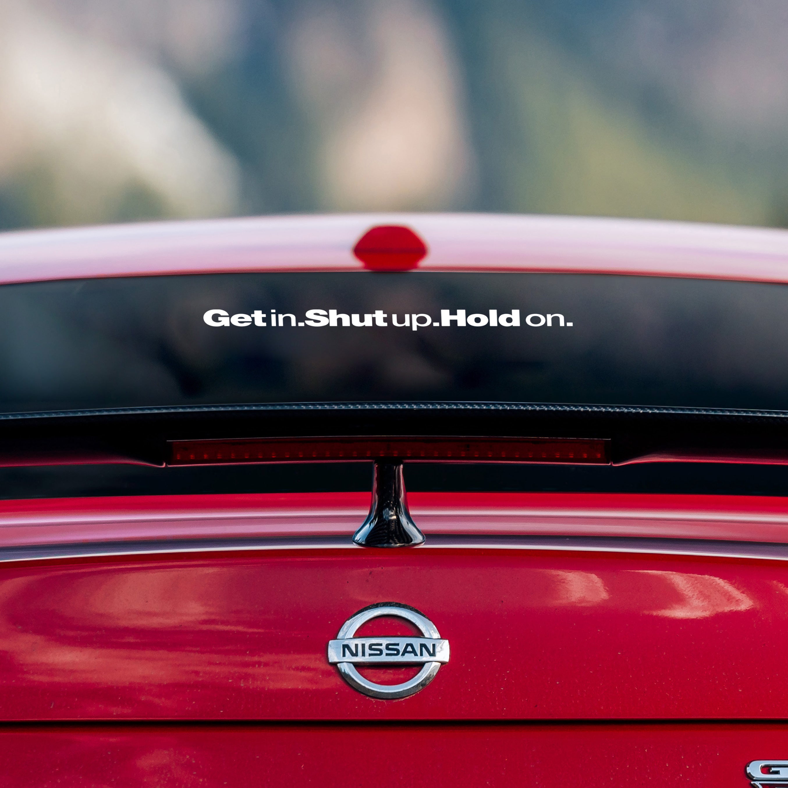 Funny JDM car decal