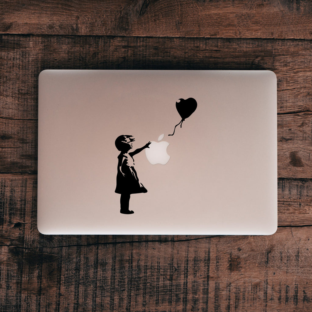 Girl With Balloon Wall Decal – Banksy Inspired Street Art Vinyl Sticker for Home & Office