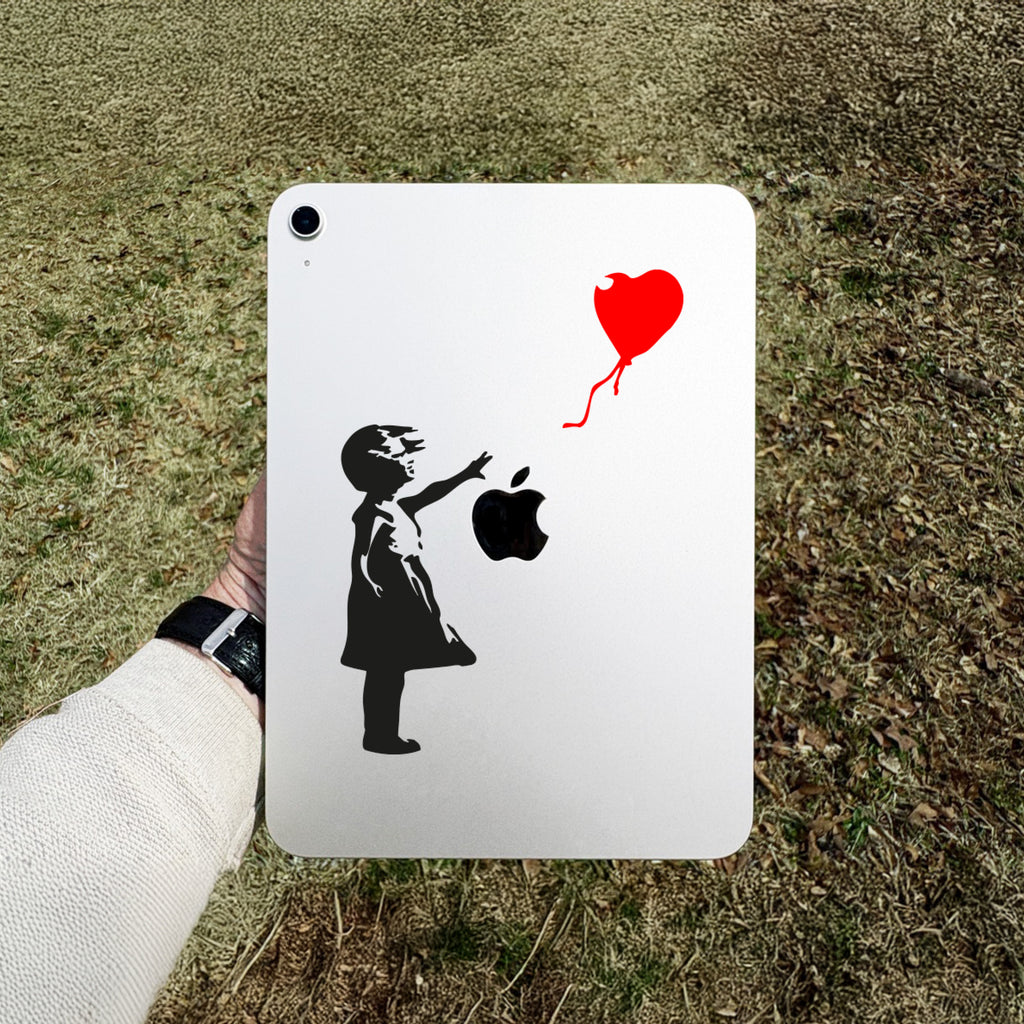 Girl With Balloon Wall Decal – Banksy Inspired Street Art Vinyl Sticker for Home & Office