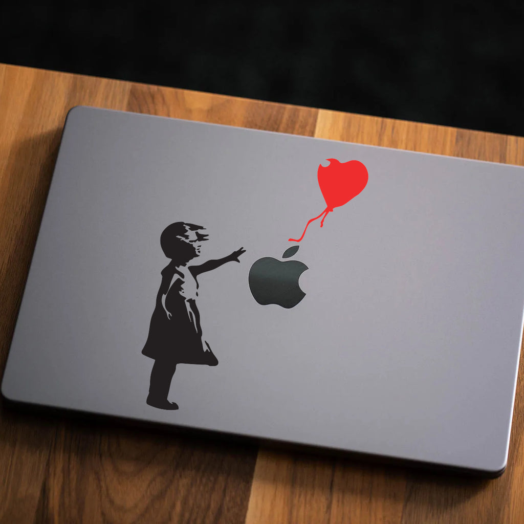 Girl With Balloon Wall Decal – Banksy Inspired Street Art Vinyl Sticker for Home & Office