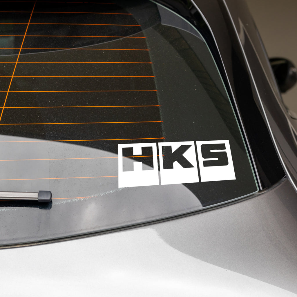HKS Vinyl Car Decal Sticker – Official Performance Automotive Branding