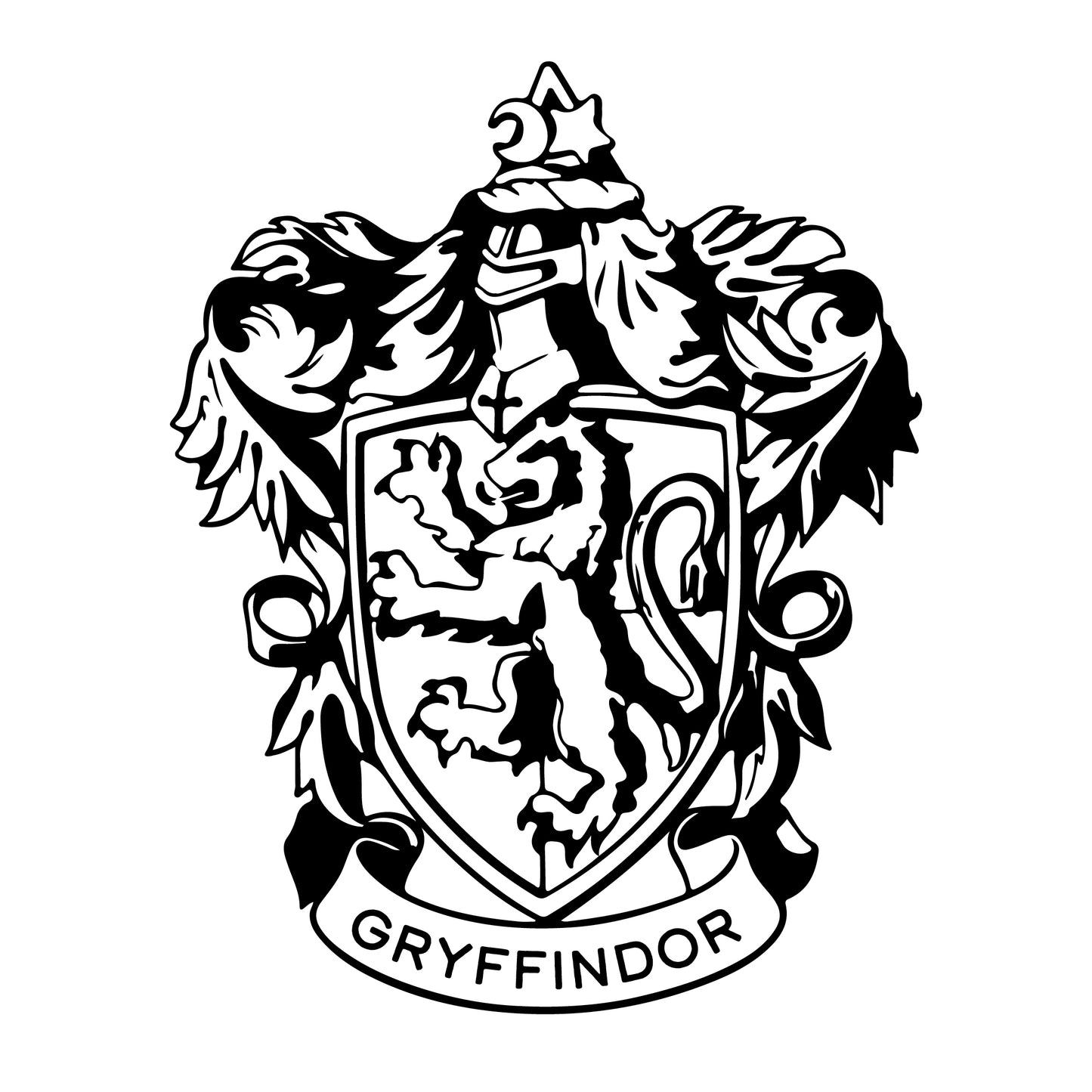 Harry Potter - Slytherin Hufflepuff Gryffindor Ravenclaw emblem wall graphics