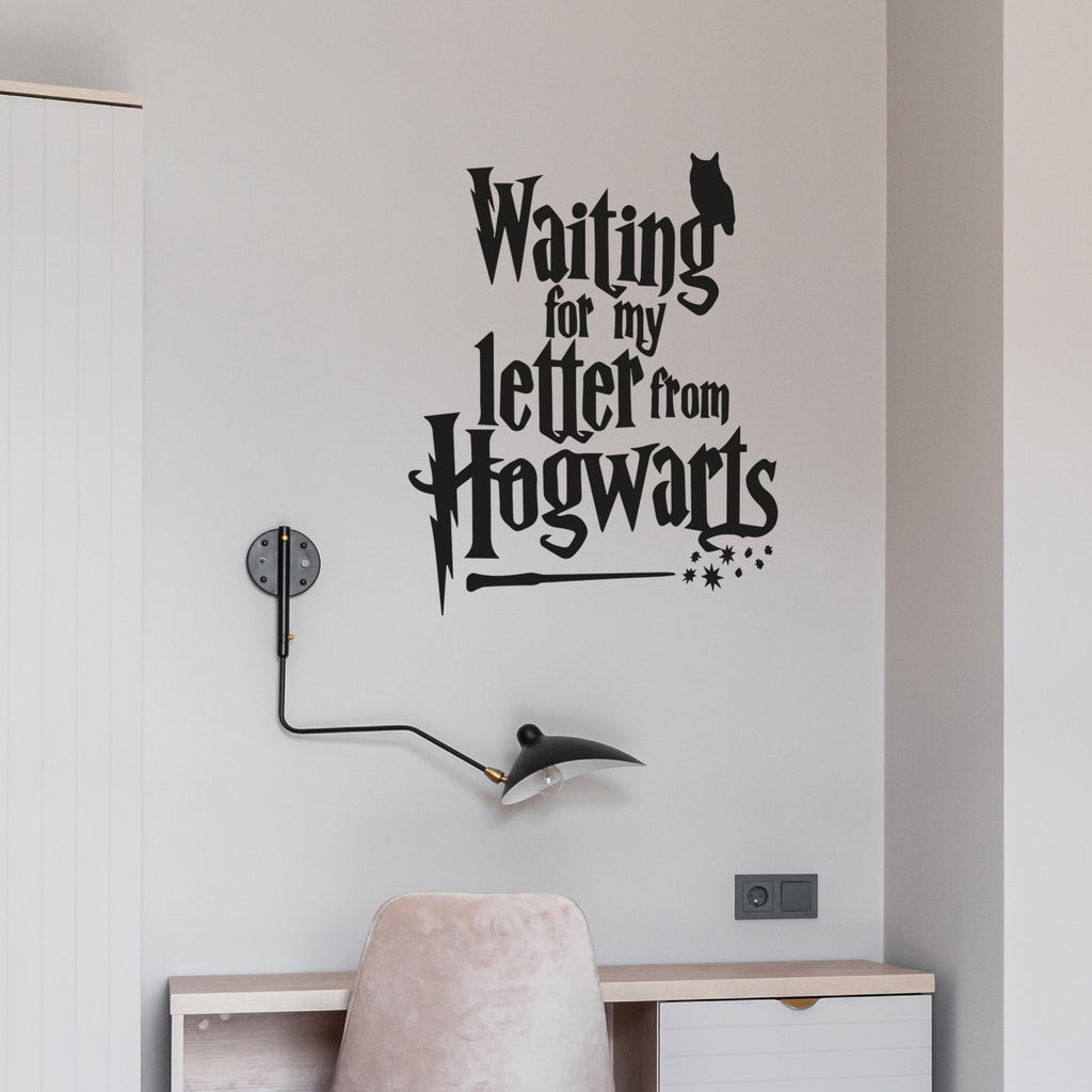 Harry Potter Hogwarts Wall Vinyl Decal – Magical Wizarding World Room Decor for Kids & Fans
