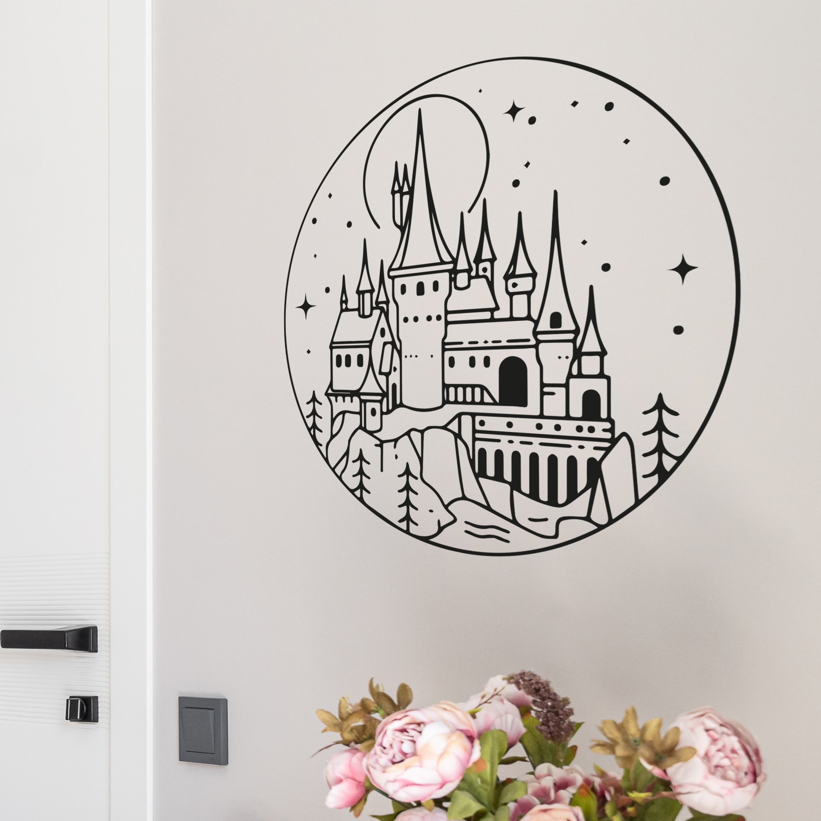 Hogwarts wall art decal sticker