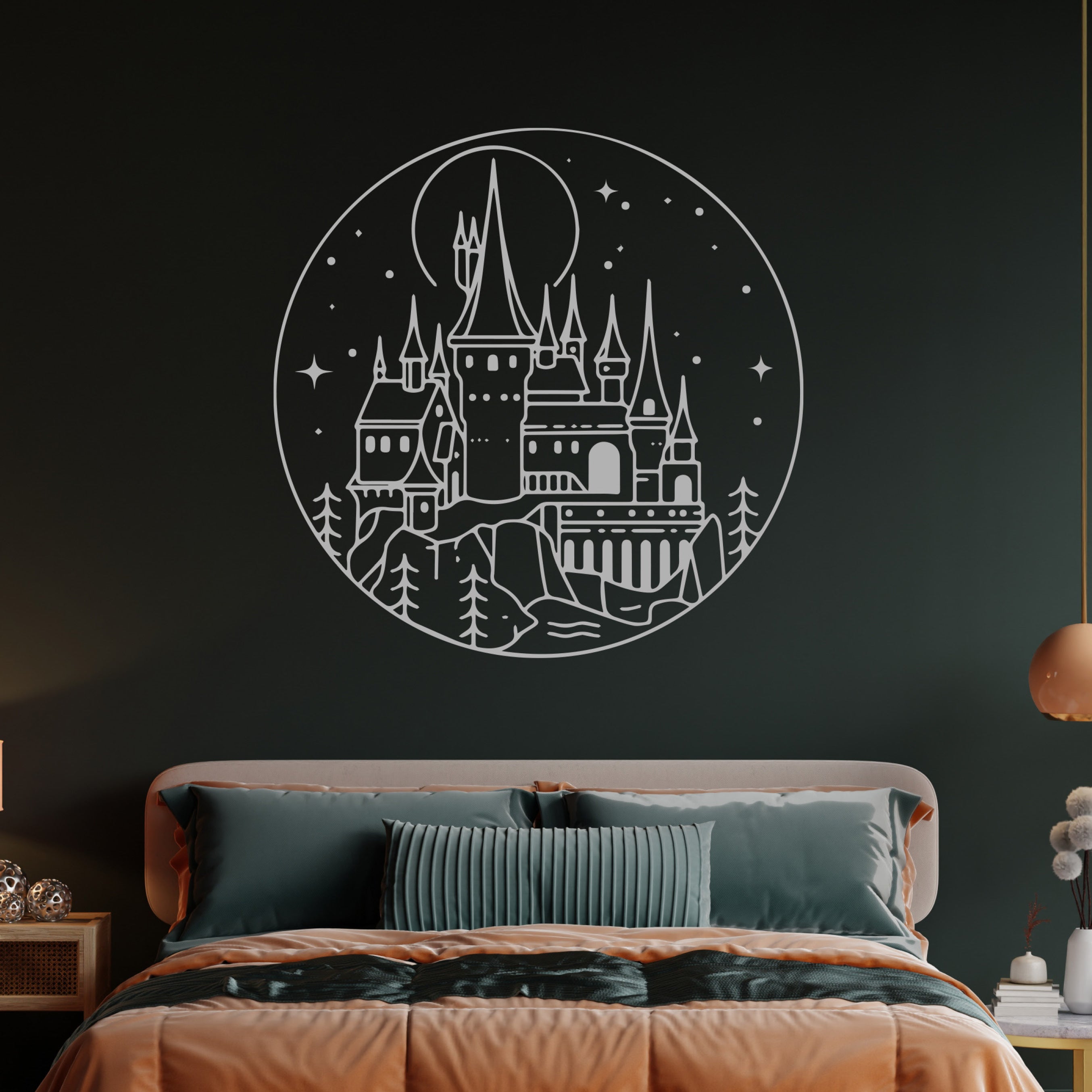 Hogwarts wall art decal sticker