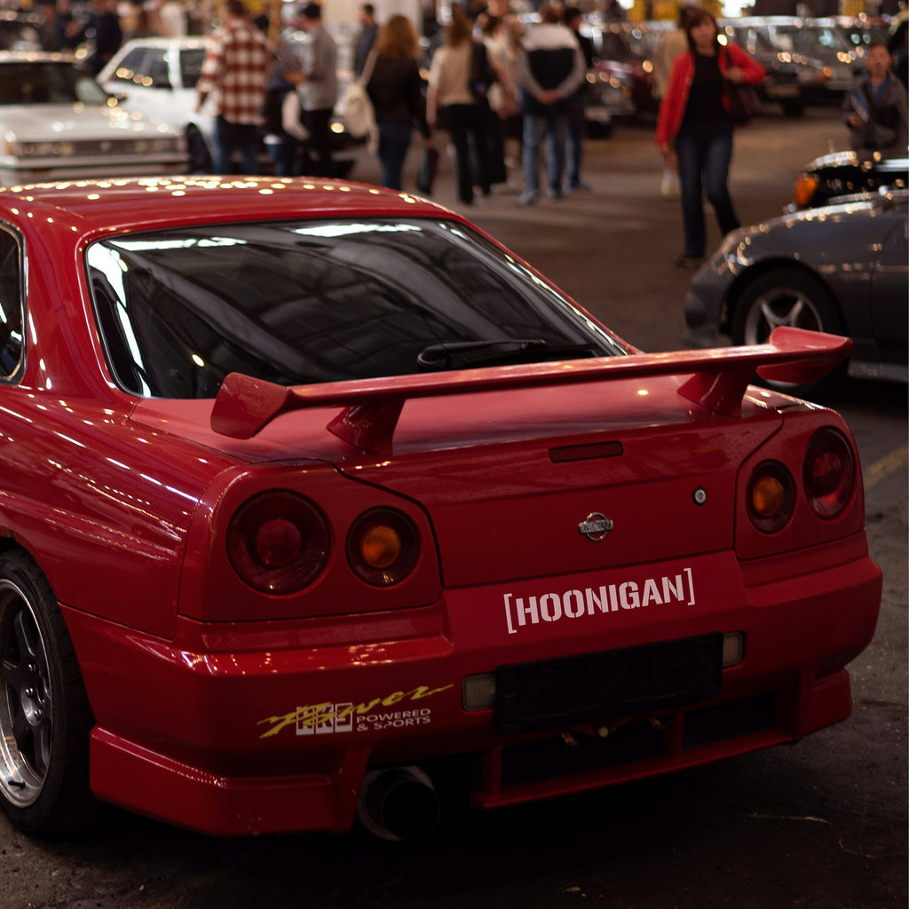 Hoonigan Vehicle Vinyl Decal – Drift Car & Street Racing Sticker for Tuners and Modded Builds