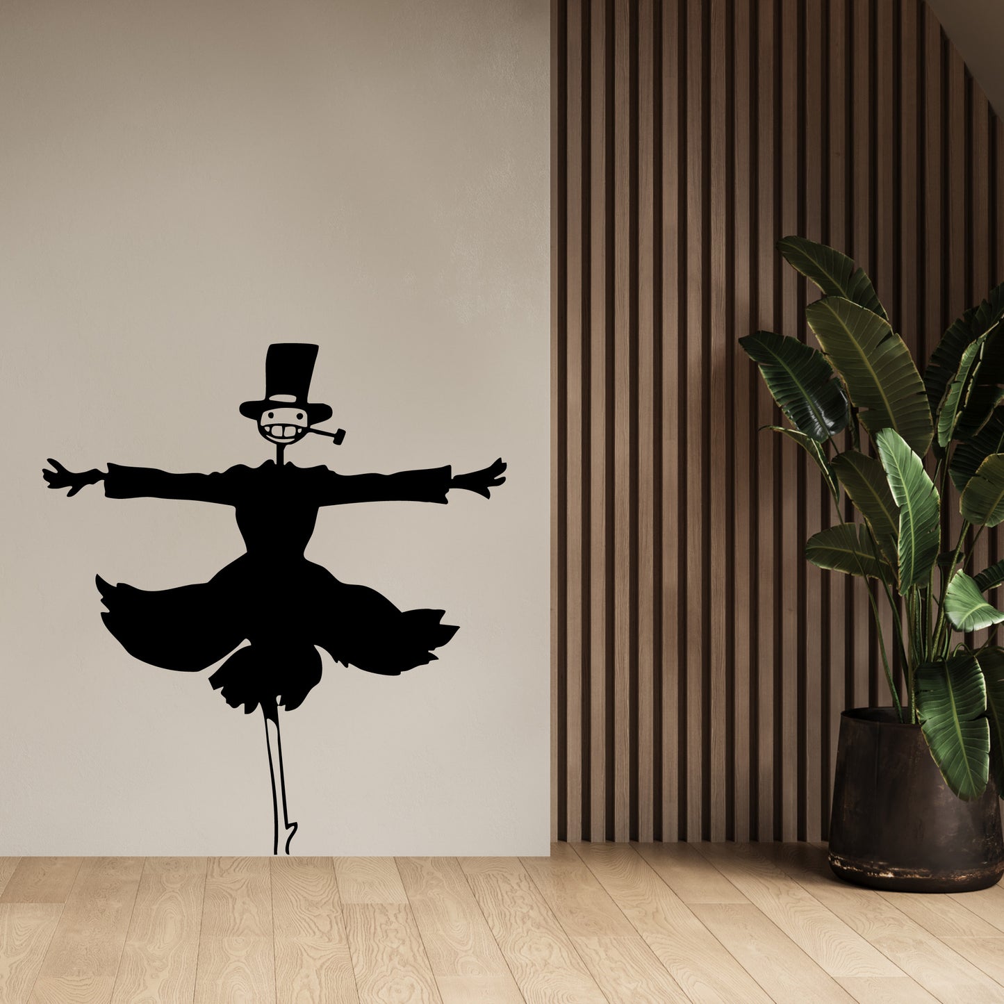 Howl’s Moving Castle Scarecrow Vinyl Decal – Turnip Head Anime Sticker for Walls, Laptops & Windows