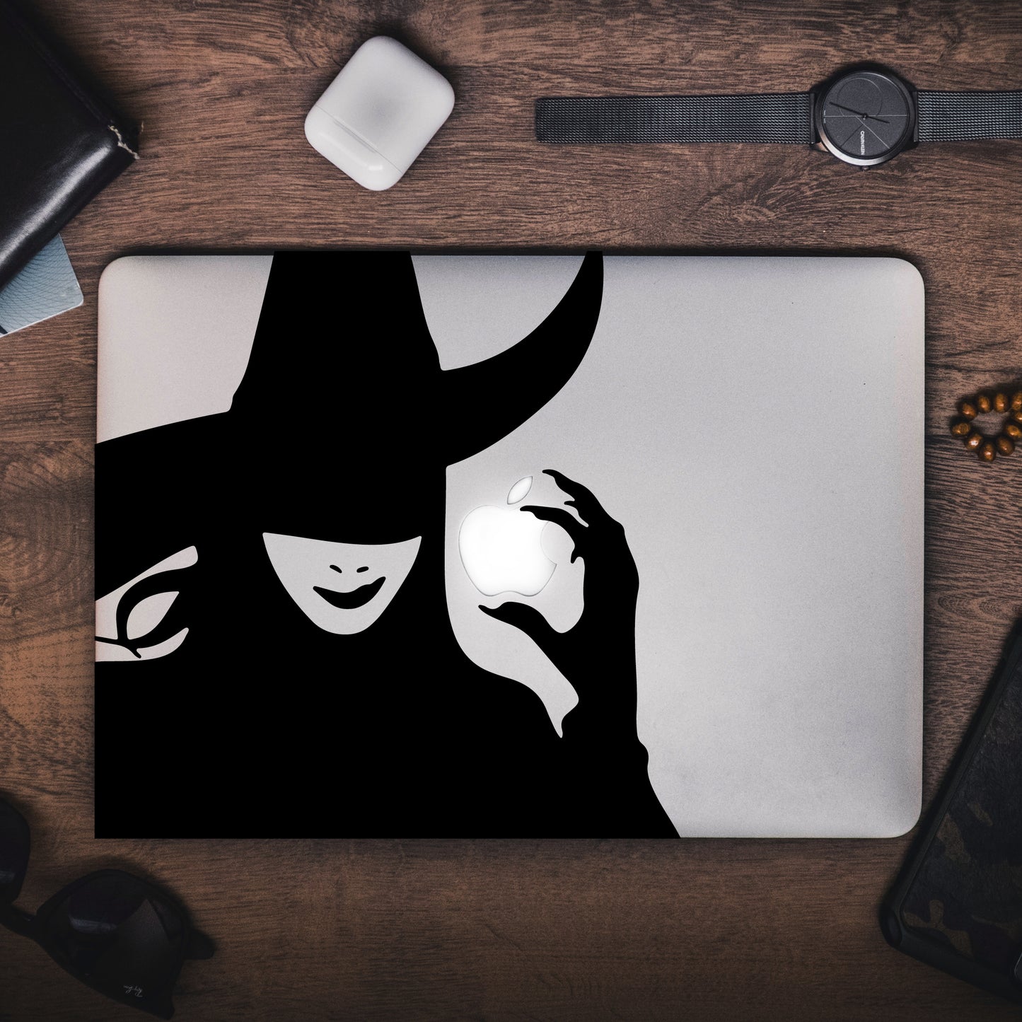 Disneys Wicked Witch - Macbook laptop vinyl decal sticker